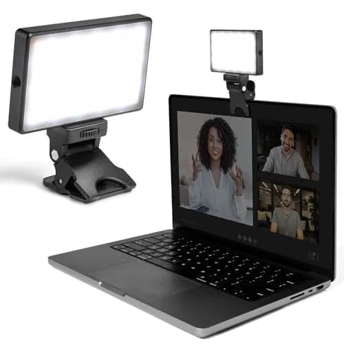 Lume Cube Video Conference Lighting Kit with Laptop Clip Mount | Adjustable Brightness & Color Temperature (Pack of 1) thumbnail 1