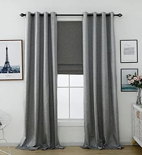 Everyday Celebration Roman Shades 23" W x 64" H | Room Darkening Cordless Window Treatment thumbnail 7