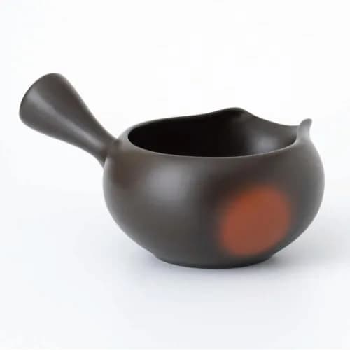 きみくら Matcha bowl with spout and handle/Yuzamashi water cooler for green tea | Japanese Tea KIMIKURA (Black) thumbnail 1