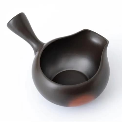 きみくら Matcha bowl with spout and handle/Yuzamashi water cooler for green tea | Japanese Tea KIMIKURA (Black) thumbnail 4