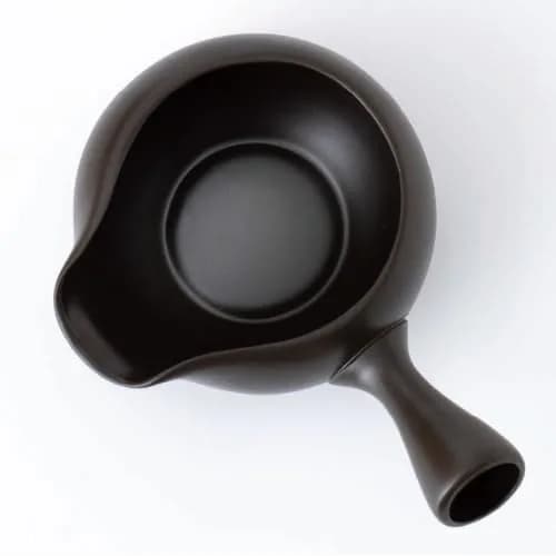 きみくら Matcha bowl with spout and handle/Yuzamashi water cooler for green tea | Japanese Tea KIMIKURA (Black) thumbnail 6