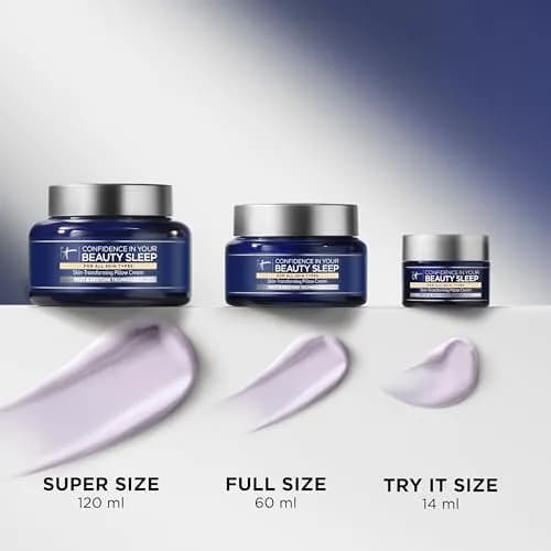 IT Cosmetics Confidence in Your Beauty Sleep Night Cream 14ml (0.47 fl oz) | Restores Skin Overnight thumbnail 7