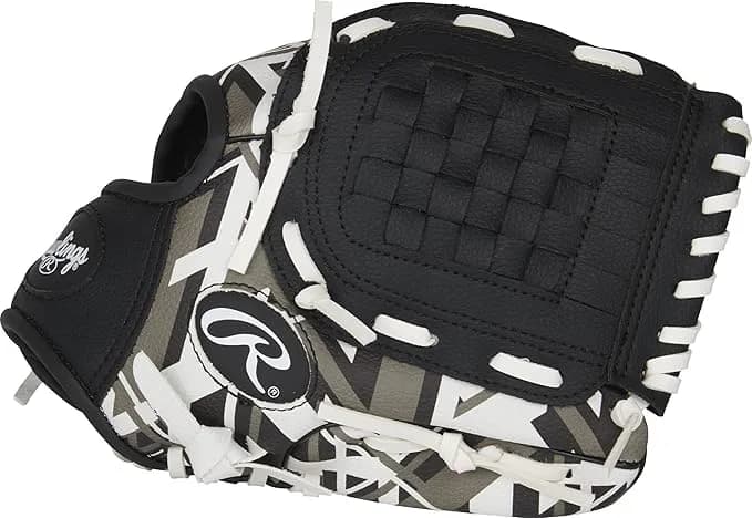 Rawlings Remix T-Ball & Youth Baseball Glove Right Hand Throw 9" Black | Utility Glove for Ages 3-6 thumbnail 3