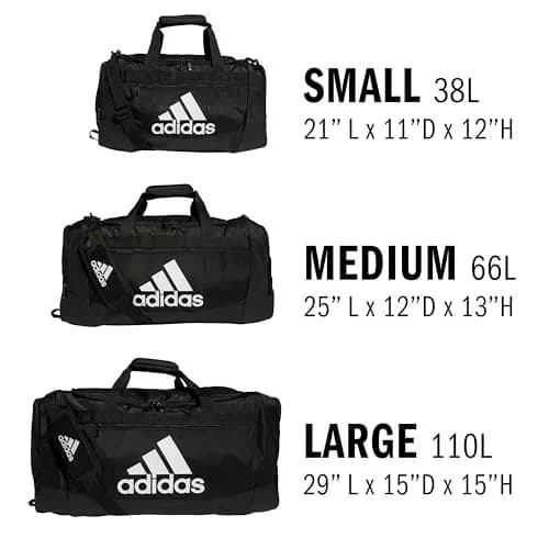 adidas Unisex Defender 4.0 Gym Duffel Bag for Men and Women | Water-Resistant, Spacious, Durable thumbnail 7
