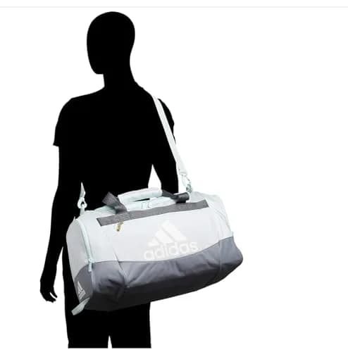 adidas Unisex Defender 4.0 Gym Duffel Bag for Men and Women | Water-Resistant, Spacious, Durable thumbnail 8