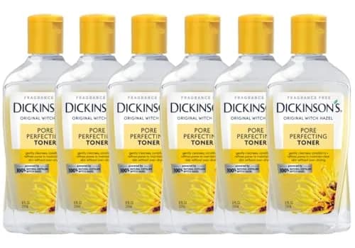 Dickinson's Original Witch Hazel Pore Perfecting Toner 946ml (32 Fl Oz) | Natural Distilled Witch Hazel for Oily & Sensitive Skin — Pore Perfecting (8 Fl Oz