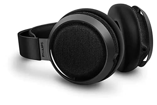 Philips Fidelio X3 Over Ear Headphones | Open-Back Studio Monitor, 50mm Diaphragms, Hi-Res Certified, Premium Leather, Wired thumbnail 4