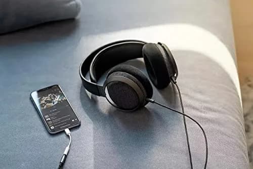 Philips Fidelio X3 Over Ear Headphones | Open-Back Studio Monitor, 50mm Diaphragms, Hi-Res Certified, Premium Leather, Wired thumbnail 5
