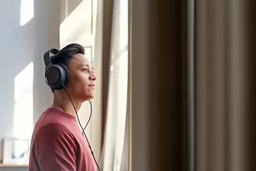 Philips Fidelio X3 Over Ear Headphones | Open-Back Studio Monitor, 50mm Diaphragms, Hi-Res Certified, Premium Leather, Wired thumbnail 6