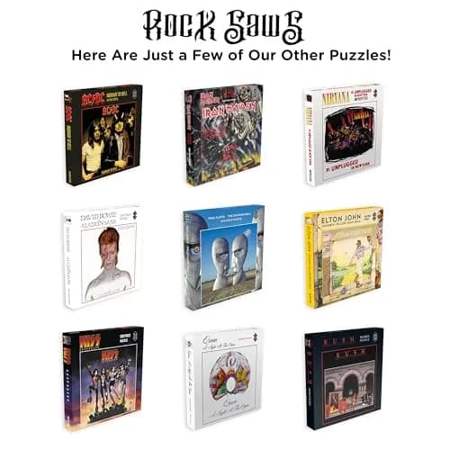 RockSaws AC/DC High Voltage 500 Piece Jigsaw Puzzle for Adults | Album Cover Art Collectible Music Puzzle 16"x16" thumbnail 6