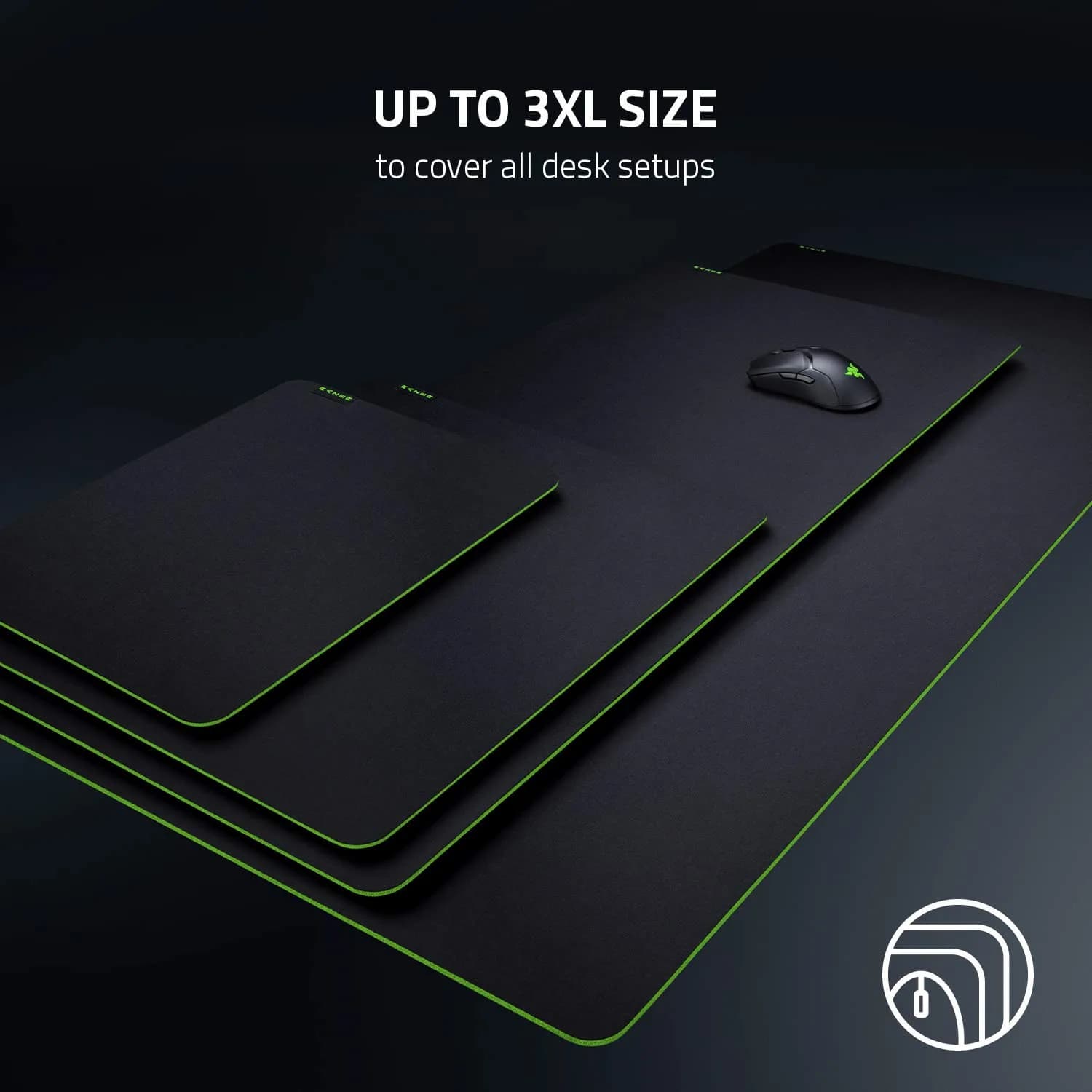 Razer Gigantus V2 Medium Gaming Mouse Pad | Textured Micro-Weave Cloth Surface - view 5