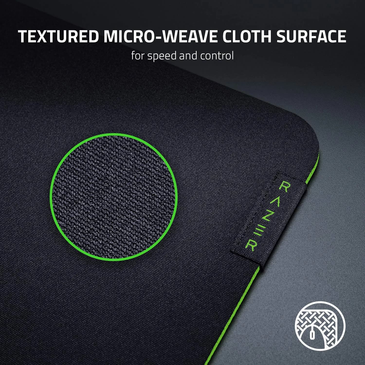 Razer Gigantus V2 3XL Gaming Mouse Pad | Textured Micro-Weave Cloth Surface, 4mm Thick, Classic Black - view 2