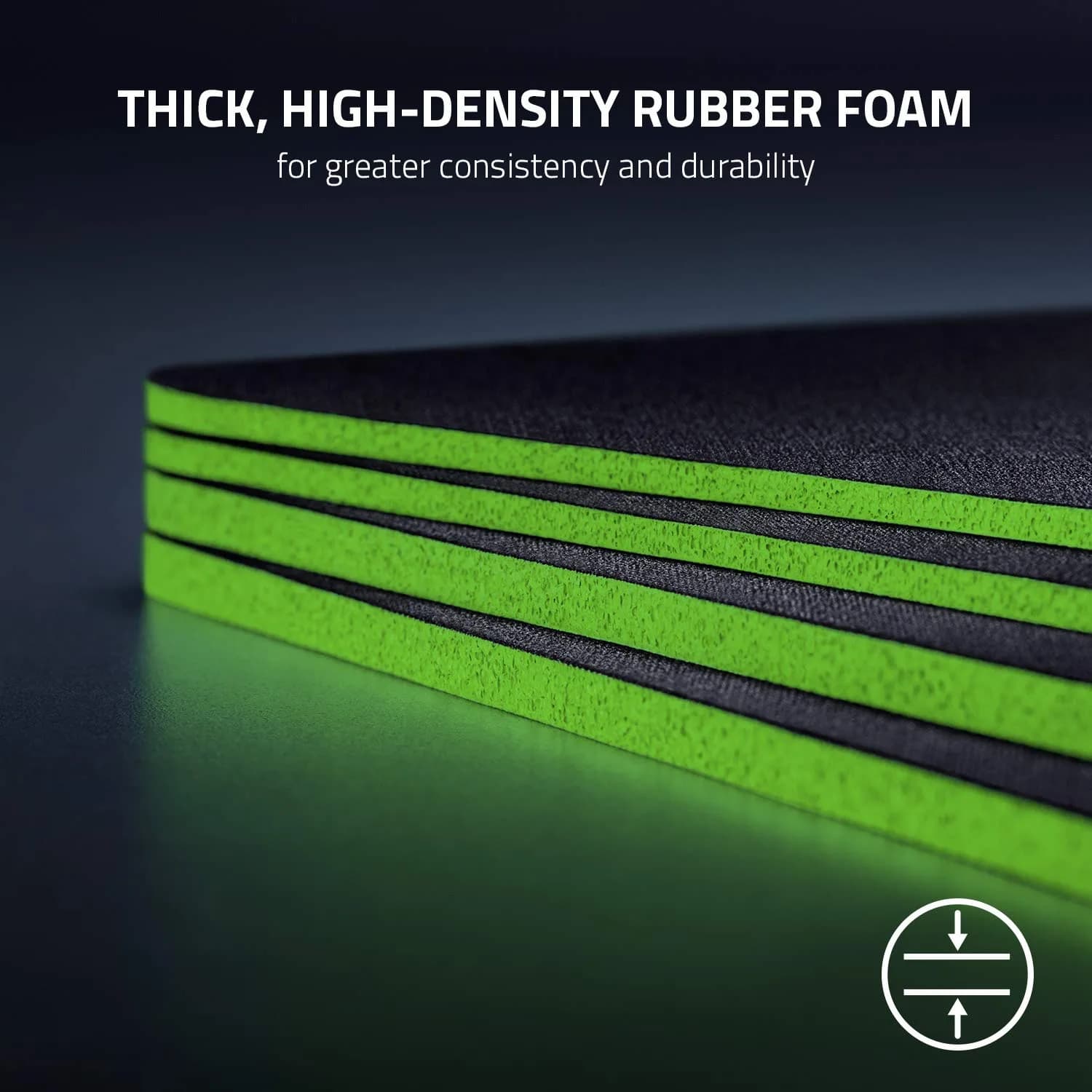 Razer Gigantus V2 3XL Gaming Mouse Pad | Textured Micro-Weave Cloth Surface, 4mm Thick, Classic Black - view 3