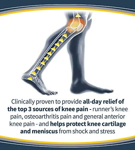 Dr. Scholl's Knee Pain Relief Orthotics for Women's 5.5-9 | Immediate & All-Day Pain Relief with Shock Guard thumbnail 5