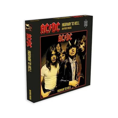 RockSaws AC/DC Highway to Hell 500 Piece Jigsaw Puzzle | Officially Licensed Music Memorabilia (41cm x 41cm) thumbnail 1