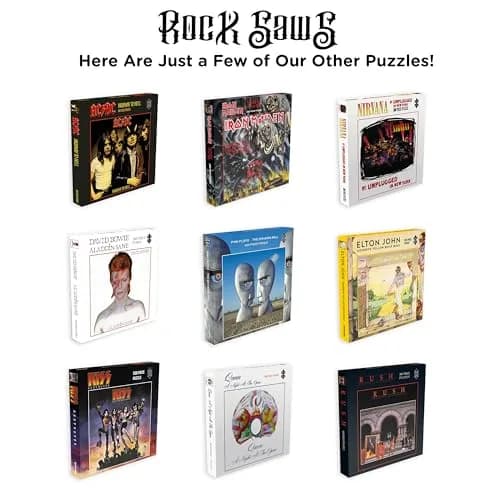 RockSaws AC/DC Highway to Hell 500 Piece Jigsaw Puzzle | Officially Licensed Music Memorabilia (41cm x 41cm) thumbnail 6