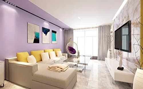 Dimoon Purple Peel and Stick Wallpaper 45.5cm (17.7") x 300cm (118") | Renter-Friendly Textured Vinyl Roll thumbnail 6