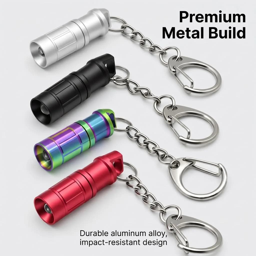 Nitefox e1 Micro Keychain Flashlight 3.3cm (1.3in) | World's Smallest EDC Light - view 7