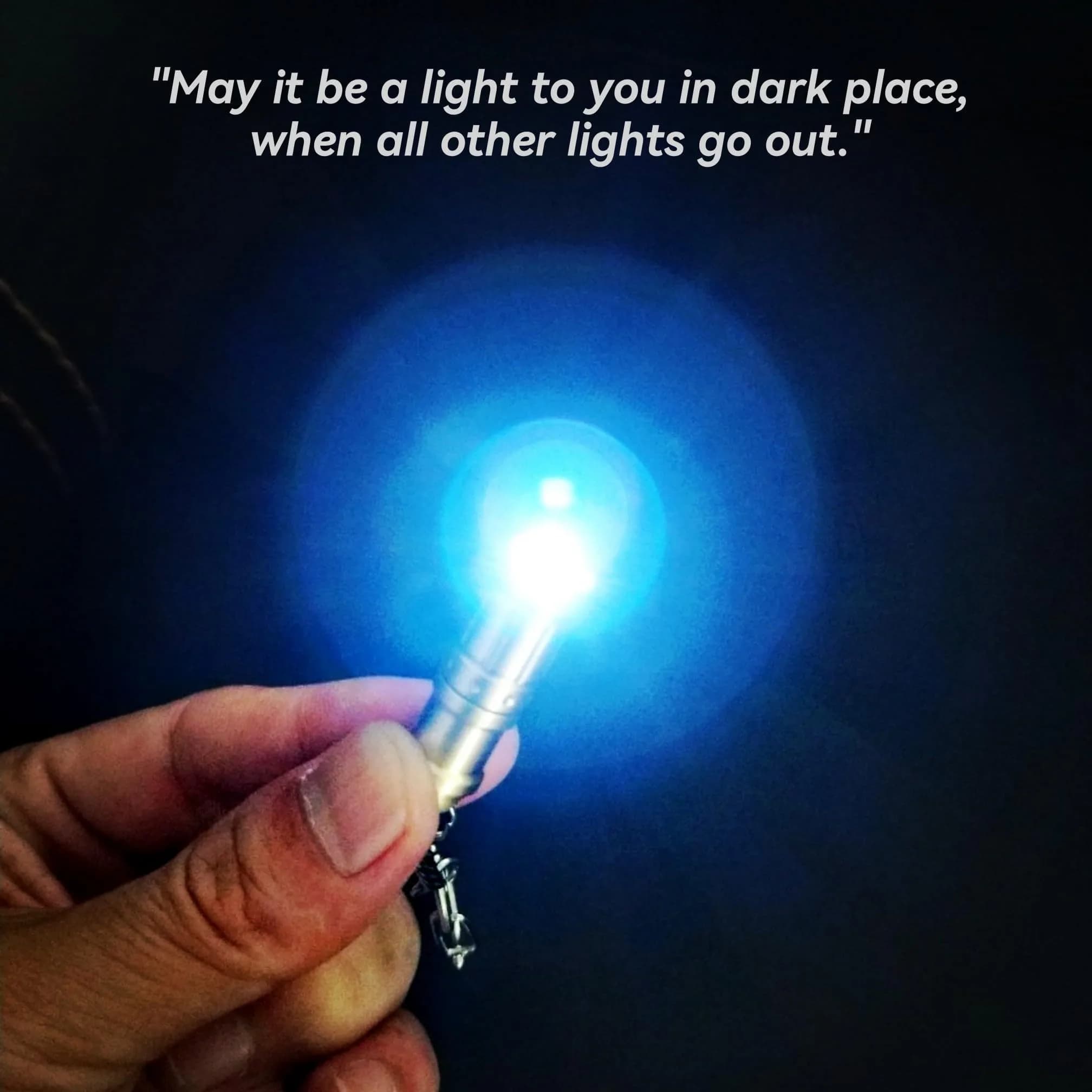 Nitefox e1 Micro Keychain Flashlight 3.3cm (1.3in) | World's Smallest EDC Light - view 3