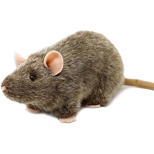 TigerHart Reuben The Rat Stuffed Animal Plush Mouse 17.78cm (7in) | ASTM-Tested & BPA-Free thumbnail 1