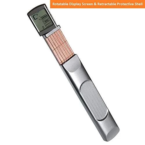 Moreup Digital Guitar Chords Trainer (Model B) with 6 Frets & Rotatable Screen | Practice Anytime, Anywhere thumbnail 4