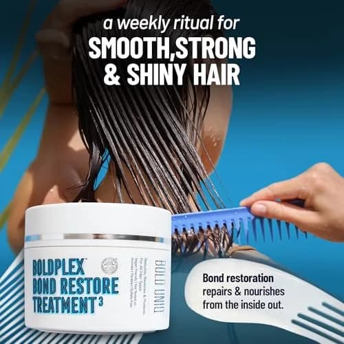 BOLD UNIQ BoldPlex Hair Mask 6.76 Fl Oz | Deep Repair for Damaged Hair thumbnail 8