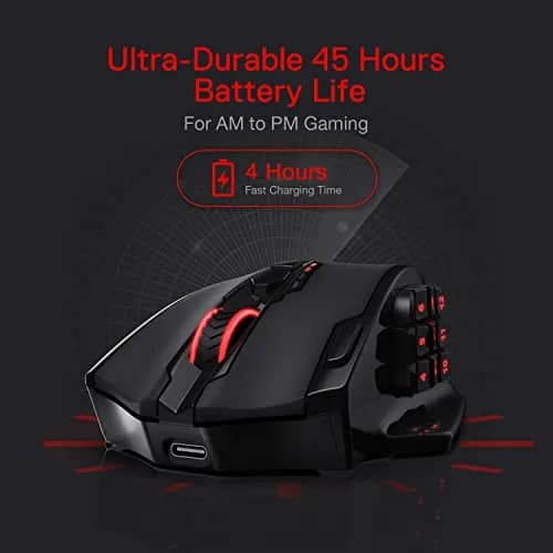 Redragon M913 Impact Elite Wireless RGB MMO Gaming Mouse 16000 DPI | 16 Programmable Buttons thumbnail 3