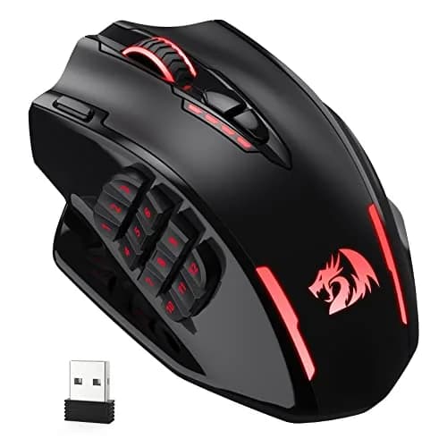 Redragon M913 Impact Elite Wireless RGB MMO Gaming Mouse 16000 DPI | 16 Programmable Buttons thumbnail 1