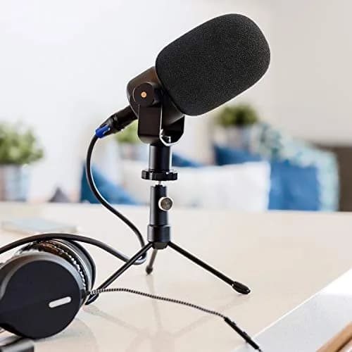 YOUSHARES PodMic Pop Filter Foam Cover | Mic Windscreen for Rode PodMic, Black thumbnail 6
