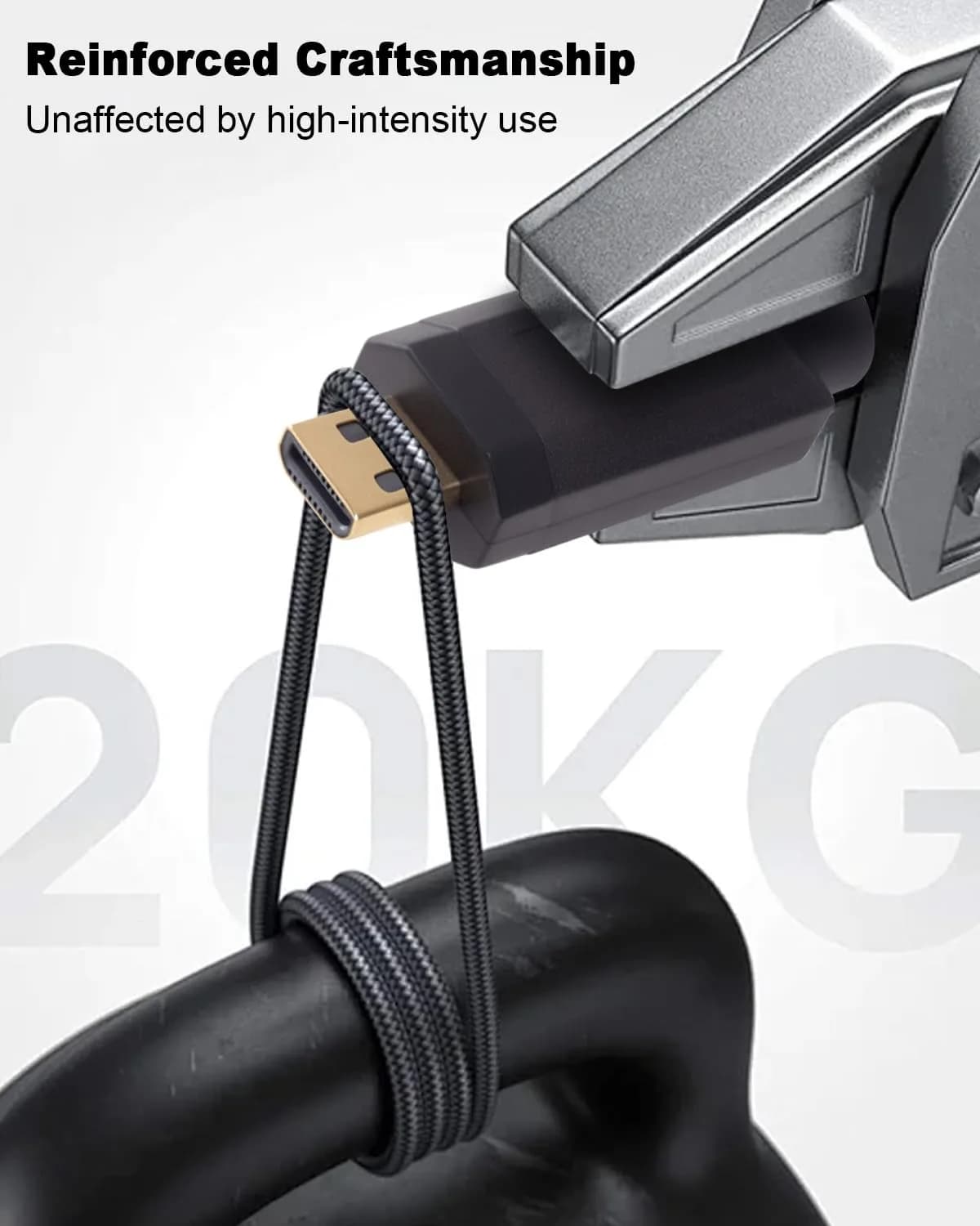 Duttek Extreme Thin Coiled Micro HDMI to HDMI Cable 1.8M (6FT) | 4K@60Hz, 18Gbps, ARC - view 3
