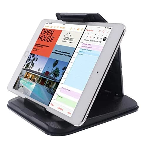 iSaddle Universal Dashboard GPS Phone Tablet PC Navigation Mount Holder with Silica Gel Base, Black (15.8cm x 15.8cm) thumbnail 6