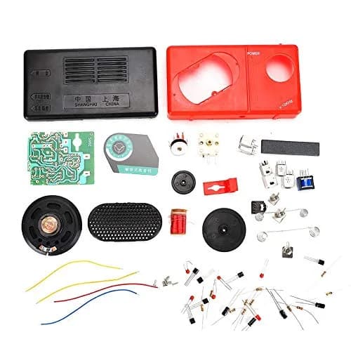 S erounder 3V Radio DIY Kit | Classic 6-Tube Shortwave Circuit with Headphone Jack thumbnail 1