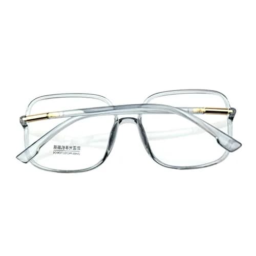 Shiratori Blue Light Blocking Glasses Retro Frame UV400 Protection | Big Nerd Style (139mm) thumbnail 4