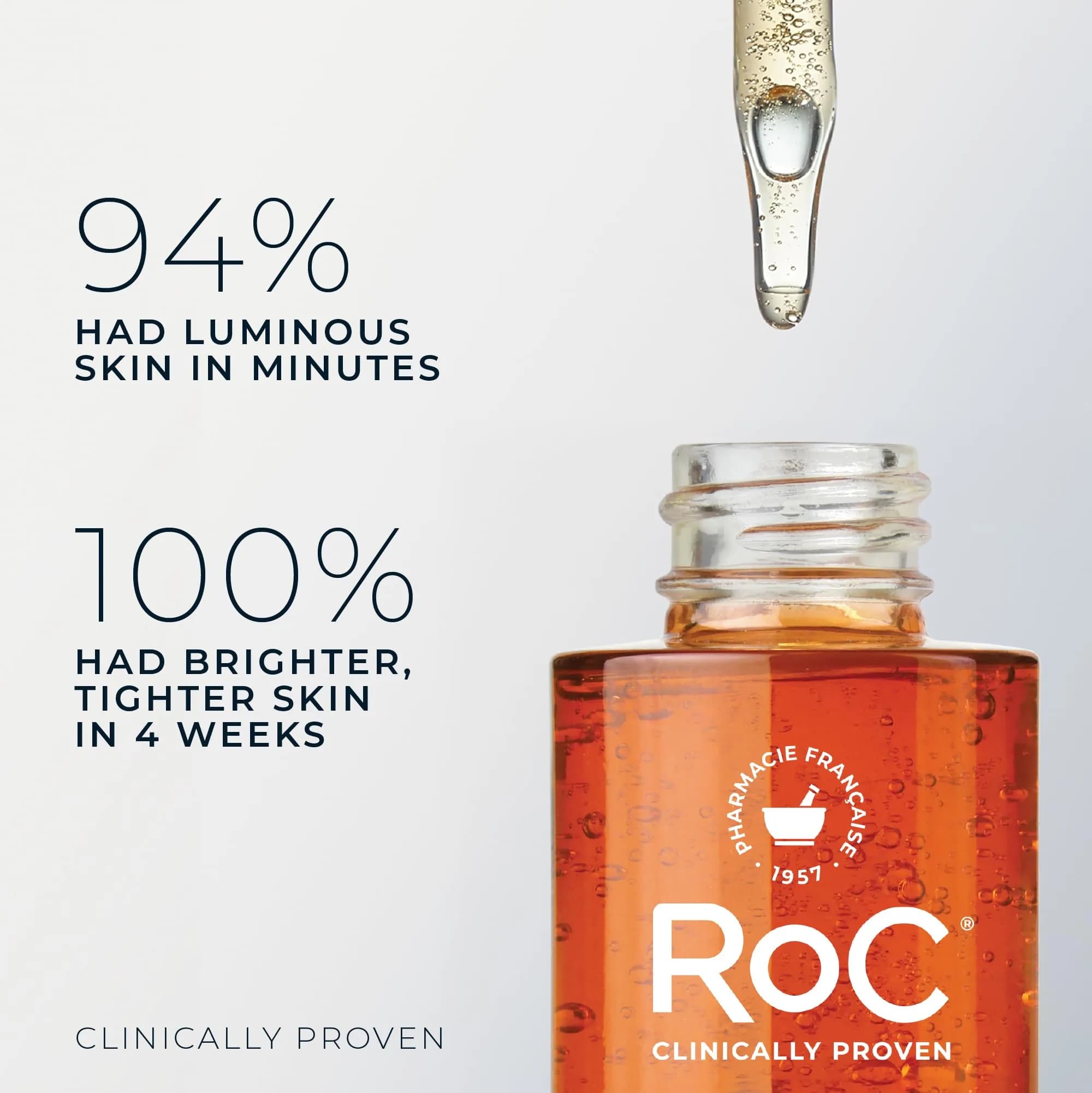 RoC Vitamin C Daily Serum 29.5ml (1oz) | Clinically Proven Brightening & Firming - view 4