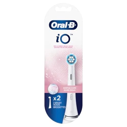 Oral-B iO Series Gentle Care Electric Toothbrush Replacement Brush Heads 2 Count (0.04 lb) | Dentist Recommended for Sensitive Gums thumbnail 8