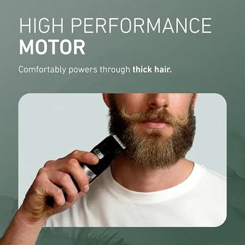 Panasonic ER-GB96-K Beard Trimmer for Men, 0.5mm-30mm Length Settings | Corded or Cordless Use thumbnail 4