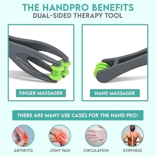 COZLOW Dual-Sided Finger Massager for Arthritis & Carpal Tunnel Relief | 17.78cm (7in) Length thumbnail 2