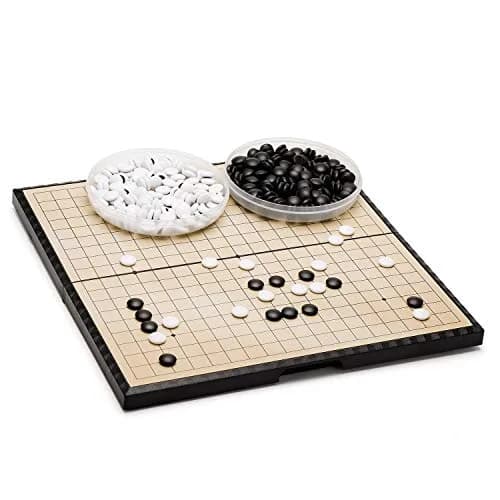 AMEROUS Magnetic Go Game Set 19x19 Grid | Educational Strategy Board Game for Kids & Adults thumbnail 4