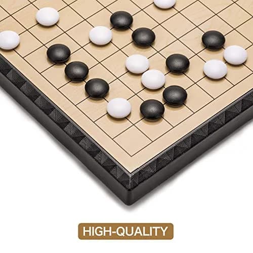 AMEROUS Magnetic Go Game Set 19x19 Grid | Educational Strategy Board Game for Kids & Adults thumbnail 2
