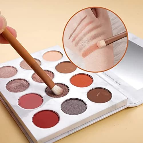 EIGSHOW Makeup Brushes 5 Colors | Ultra Soft Synthetic Kabuki Brush Set for Powder, Blush, Concealers, Contouring, Highlighting thumbnail 4