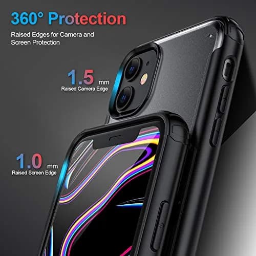 ORIbox Case Compatible with iPhone 11 | Translucent Matte, Shatterproof & Scratch Resistant thumbnail 4