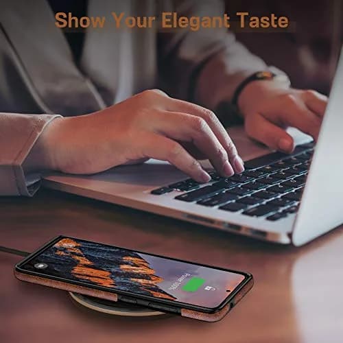 LOHASIC Leather Case for Samsung Galaxy S20 Plus 6.7" | Slim, Shockproof & Elegant thumbnail 7
