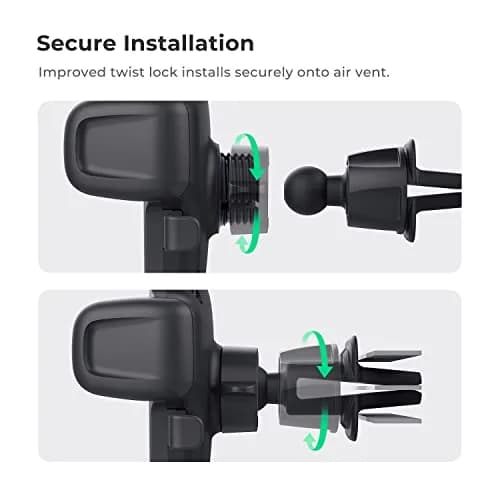 iOttie Easy One Touch 5 Air Vent & Flush Mount Combo - Universal Car Phone Holder for Smartphones, 10.2 cm (4 in) Width Capacity thumbnail 3