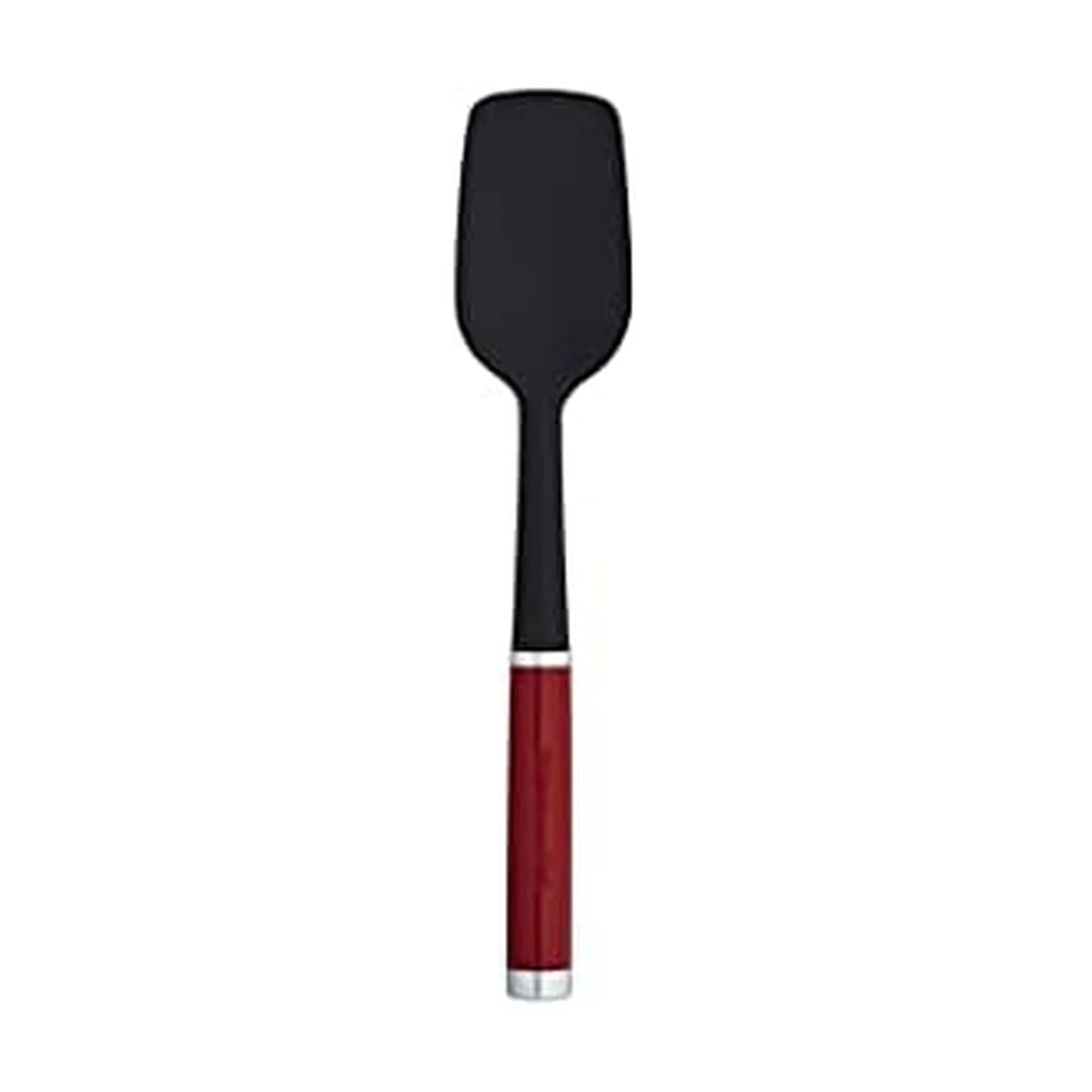 KitchenAid Classic Spoon Spatula Red 29.8 cm (11.75 Inch) | Heat-Resistant Silicone for Indian Kitchens — Red