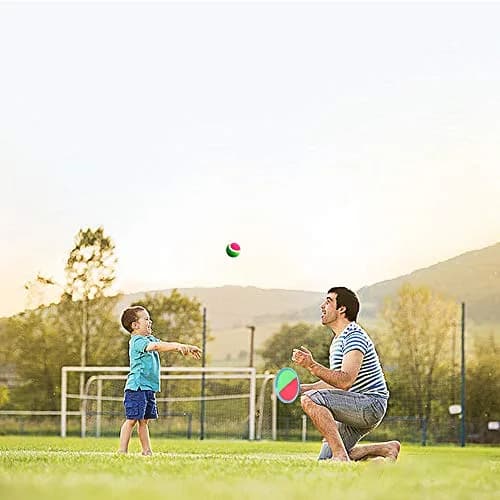 Ayeboovi Replacement Sticky Balls 4 Packs, 72.6g (2.6 Inch Diameter) | Toss and Catch Game Balls thumbnail 6