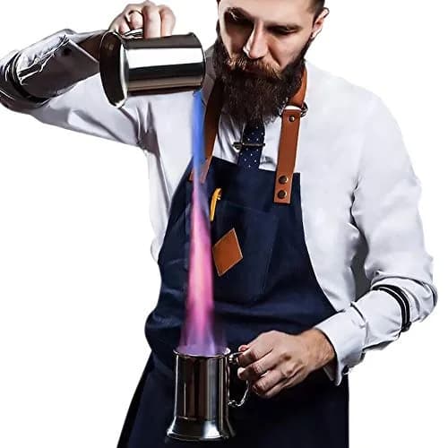 N2 20oz Double Wall Stainless Steel Beer Mug Shaker Handle Silver | Classic 18/8 Steel Drinkware (20oz, 580ml) thumbnail 5
