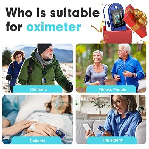Easy@Home Fingertip Pulse Oximeter with Waveform Display | Accurate & Portable for Sports & Aviation thumbnail 5