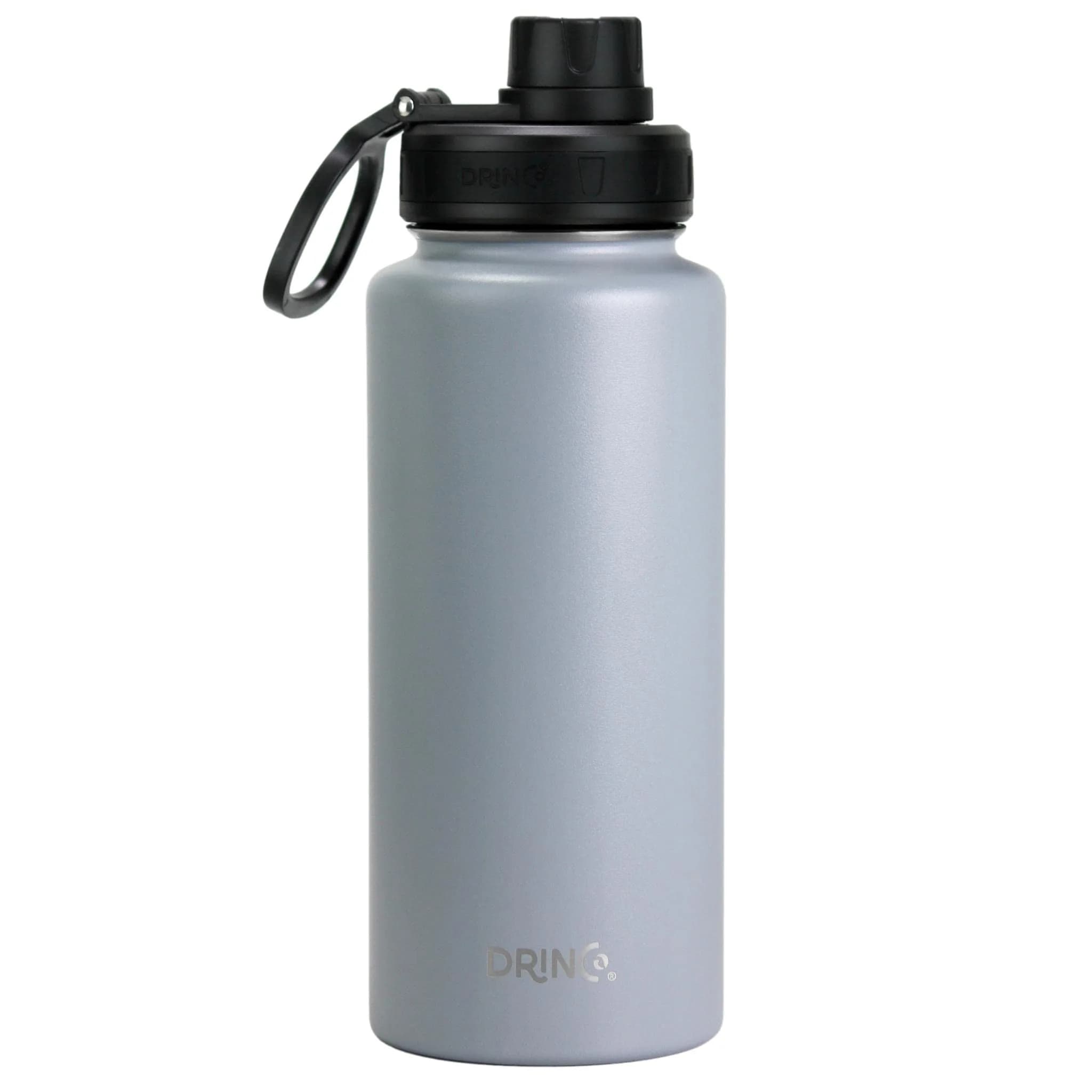 Drinco Stainless Steel Water Bottle 32oz Vacuum Insulated Wide Mouth Leak Proof Keep Cold Sport Camping Hiking