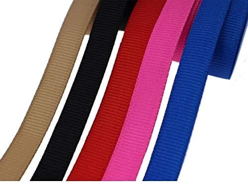 JESEP Assorted Satin Grosgrain Ribbon 1/4" (6mm) Bulk 100yds for Bows & Crafts thumbnail 4
