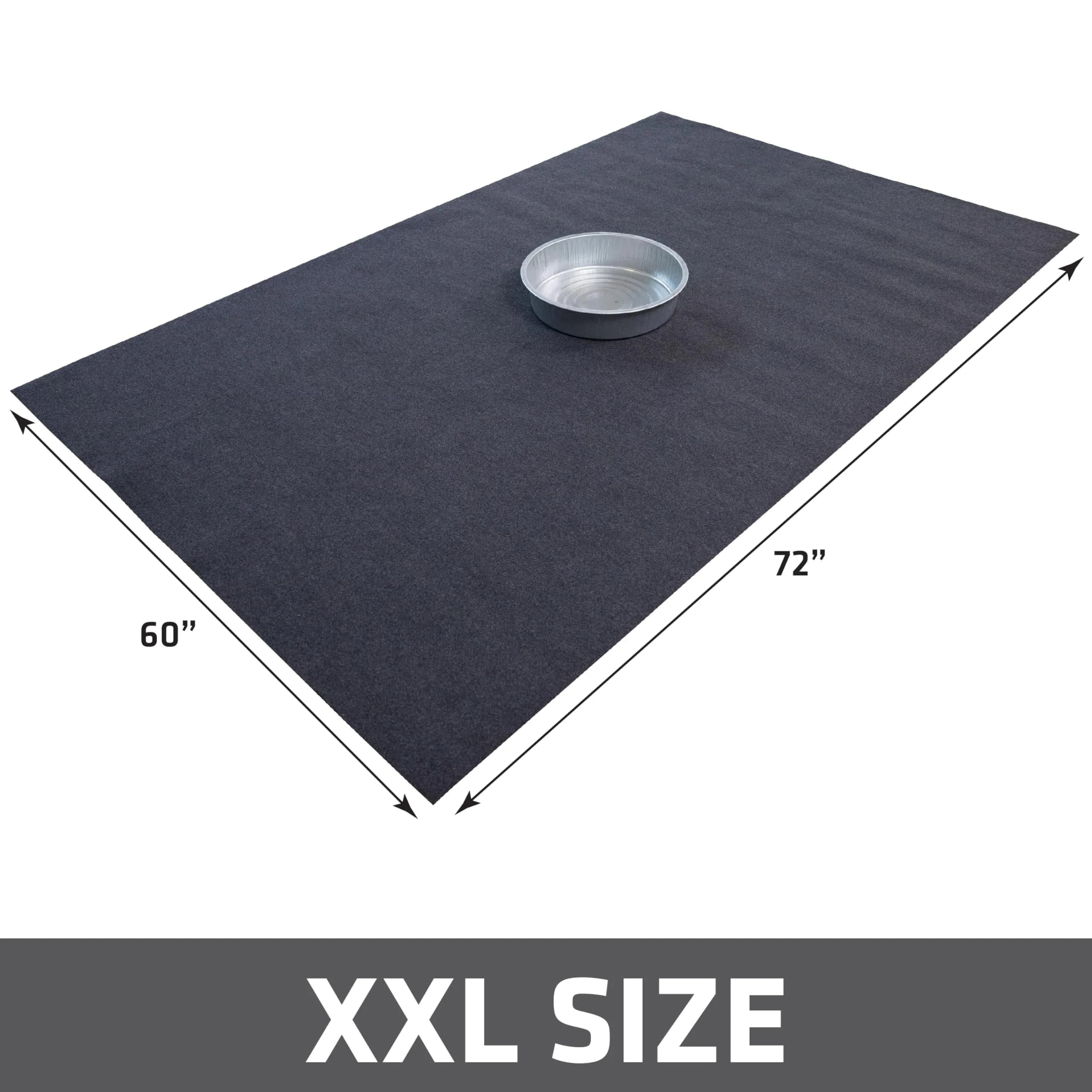 Drymate Premium Maintenance Mat 1.52m x 1.83m (5' x 6') | Absorbent, Waterproof Garage Floor Protection - view 6